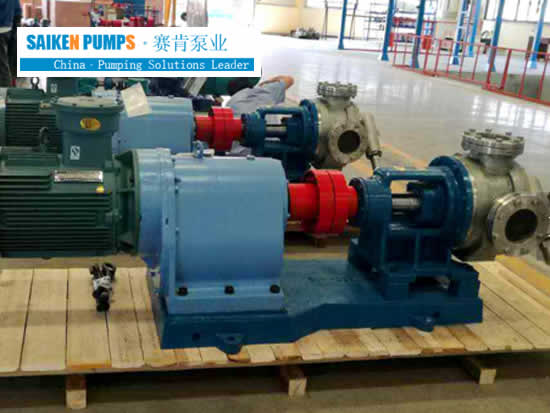 SS high viscosit gear pump