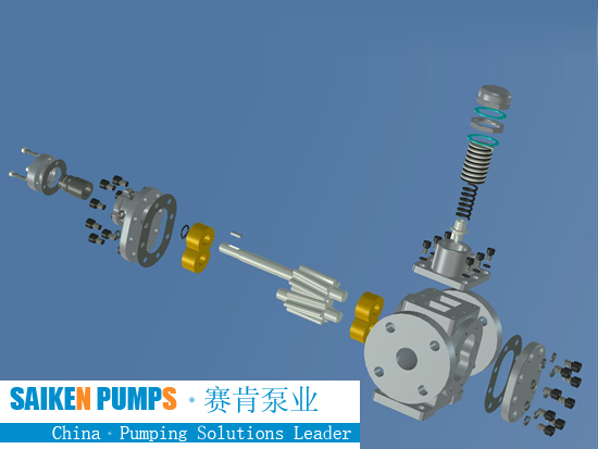 stainless steel gear pump