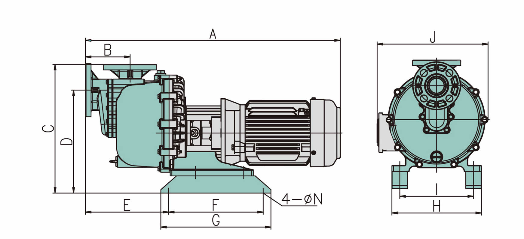 PVDF-FRPP-acid-and-alkali-resistant-self-priming-pump